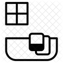 Badewanne  Symbol