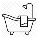 Badewanne  Symbol