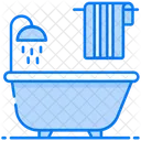Badewanne  Symbol
