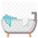 Bad Badezimmer Badewanne Symbol