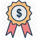 Badge Business Badge Dollar Icon