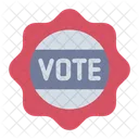 Badge Vote Voting Icon