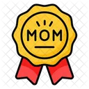 Badge Best Mom Award Icon