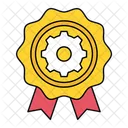 Ribbon Badge Emblem Label Icon