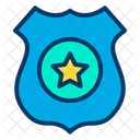 Police Badge Police Security Badge Icon