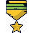 Badge Star Badge Medal Of Honour Icon