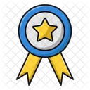 Badge Award Star Icon