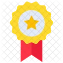 Badge Banner Star Icon