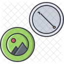 Badge Pin Design Icon