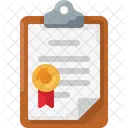 Badge Business Diploma Icon