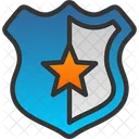 Badge Police Army Icon