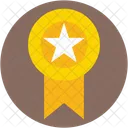 Badge Ribbon Star Icon