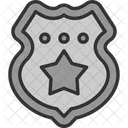 Badge Police Army Icon