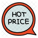 Badge Hot Price Icon