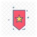 Badge Star Police Icon