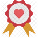 Badge Heart Badge Heart Emblem Icon
