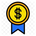 Reward Money Medal Icon