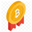 Insigne bitcoin  Icône