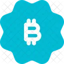 Badge Bitcoin  Icon