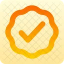 Badge Check Business Approved Icon