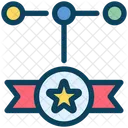Badge Connection  Icon