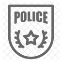 Badge Cop  Icon