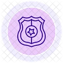 Badge De Securite Icone Cercle De Couleur Icône