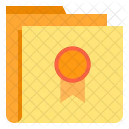 Badge Folder  Icon