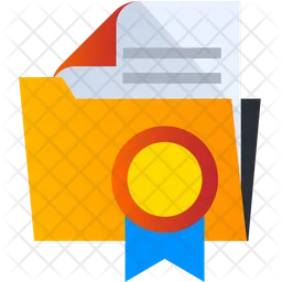 Badge Folder  Icon