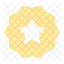 Badge Identification Star Icon