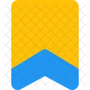 Badge One Stripe  Icon