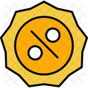 Badge percent  Icon