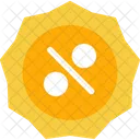 Badge percent  Icon