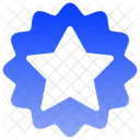 Badge Star  Icon
