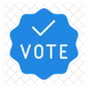 Badge vote  Symbol