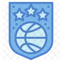 Badges Emblem Basketball Icon
