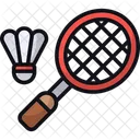 Badminton Shuttlecock Game Icon