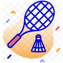 Badminton Play Player Icon