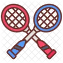 Badminton Ping Pong Table Tennis Icon