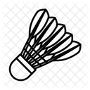 Badminton Cock Cock Shuttle Icon