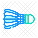 Badminton-Federball  Symbol