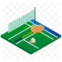 Badminton Field  Icon