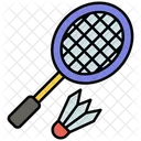 Badminton Game Sport Icon