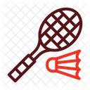 Badminton Spiel Sport Symbol