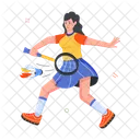 Badminton  Icon
