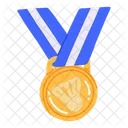 Badminton medal  Icon