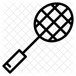 Badminton racket  Icon