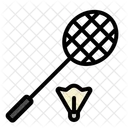 Badminton Racket  Icon