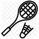 Badminton Racket  Icon