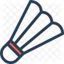 Badminton Shuttlecock  Icon